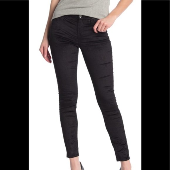 ⭐️ NWT Splendid Black Velvet Pants - Picture 1 of 10